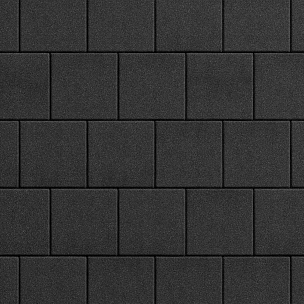Тротуарная плитка Квадрат Стоунмикс  200х200 - chernyj_stounmiks