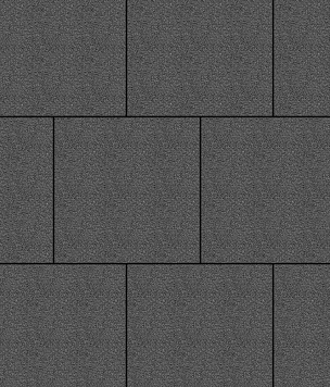 Тротуарная плитка Квадрат Гранит  400х400 - seryj_granit